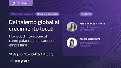 Del talento global al crecimiento local: movilidad internacional para el desarrollo empresarial